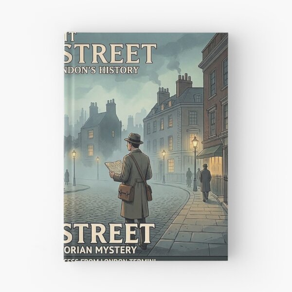 Item preview, Vintage Baker Street London Travel Poster designed and sold by ArtworkNorth.