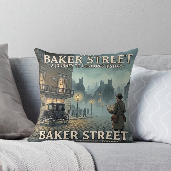 Item preview, Vintage Baker Street London Travel Poster designed and sold by ArtworkNorth.