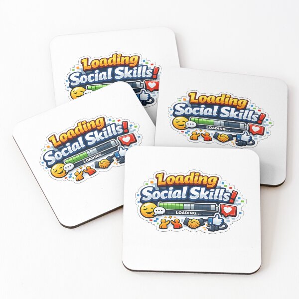 Item preview, Loading Social Skills Sticker designed and sold by BrightMindPrint.