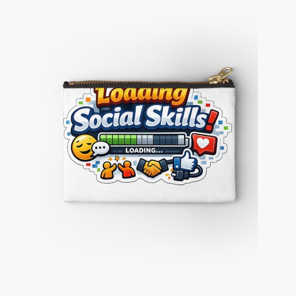Item preview, Loading Social Skills Sticker designed and sold by BrightMindPrint.