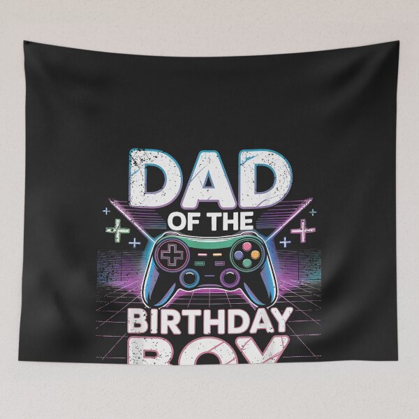 Item preview, Dad of The Birthday Boy Matching Video Gamer Birthday Party designed and sold by CriseldaBruning.