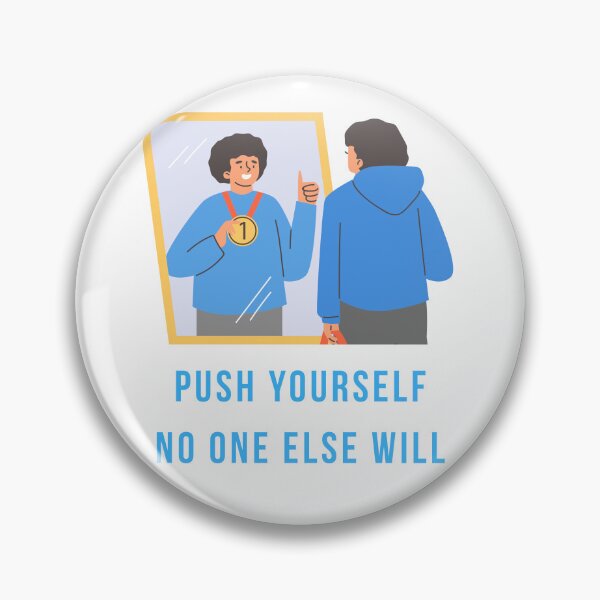 Item preview, Push Yourself No One Else Will Motivation T-Shirt | Self Discipline Gift | Grind Tee designed and sold by printiesss.
