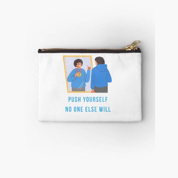 Item preview, Push Yourself No One Else Will Motivation T-Shirt | Self Discipline Gift | Grind Tee designed and sold by printiesss.