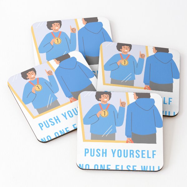 Item preview, Push Yourself No One Else Will Motivation T-Shirt | Self Discipline Gift | Grind Tee designed and sold by printiesss.