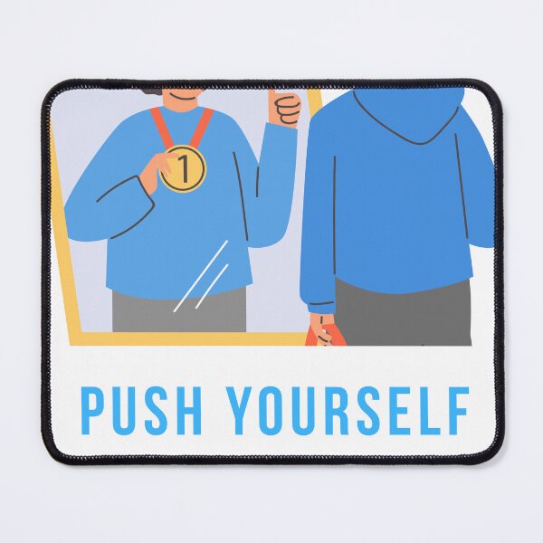 Item preview, Push Yourself No One Else Will Motivation T-Shirt | Self Discipline Gift | Grind Tee designed and sold by printiesss.