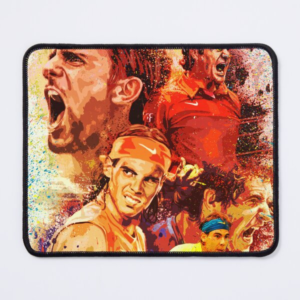 Item preview, Nadal Multicolor art designed and sold by artbundleindia.