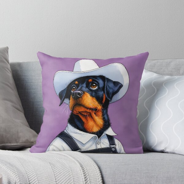 Item preview, Rottweiler Cowboy designed and sold by prettykaler.