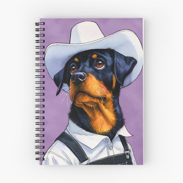 Item preview, Rottweiler Cowboy designed and sold by prettykaler.
