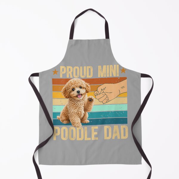 Item preview, Proud Mini Poodle Dad Miniature Poodle Owner designed and sold by GreggRoss.