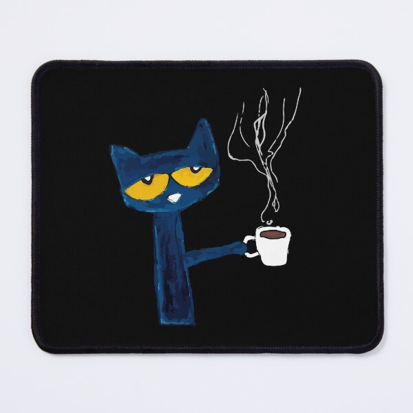 Item preview, Funny Black Cat Drink Coffee designed and sold by Sidney Holthaus.