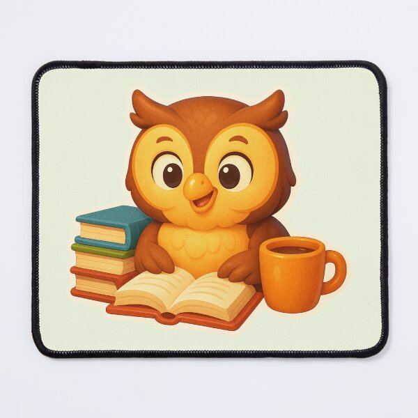Item preview, Study Owl Time designed and sold by Thalora Store.