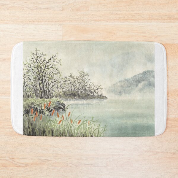 Item preview, January 23rd birthday flower Bulrush Landscape designed and sold by birthflower.