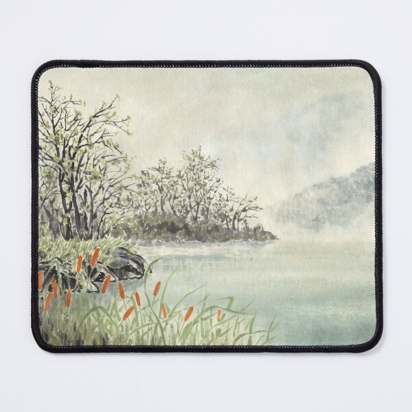 Item preview, January 23rd birthday flower Bulrush Landscape designed and sold by birthflower.