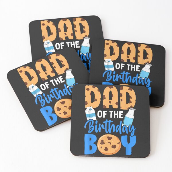 Item preview, Dad of The Birthday boy Milk and Cookies 1st Birthday designed and sold by CriseldaBruning.