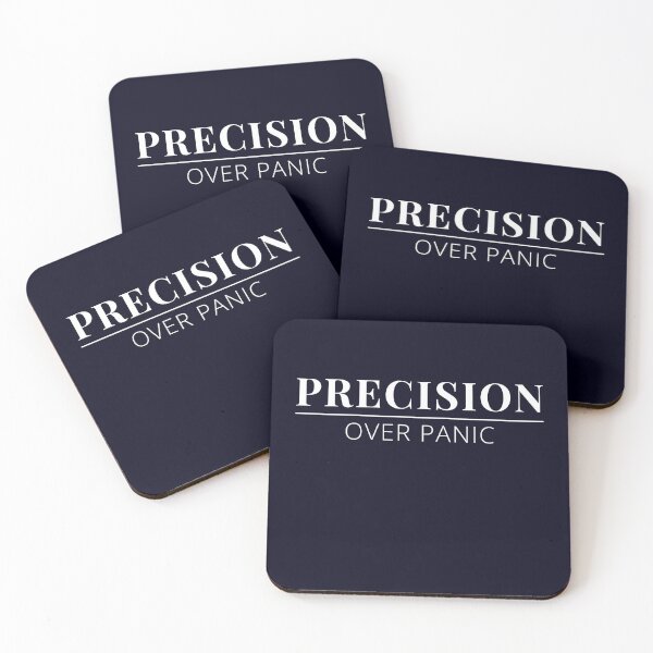 Item preview, Precision Over Panic Funny Accounting Finance Humor Design designed and sold by FCA SIR MERCH .