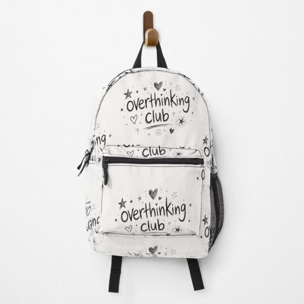 Item preview, Overthinking Club Cute Doodle Typography | Messy Handwritten Aesthetic designed and sold by J&J's Creation.