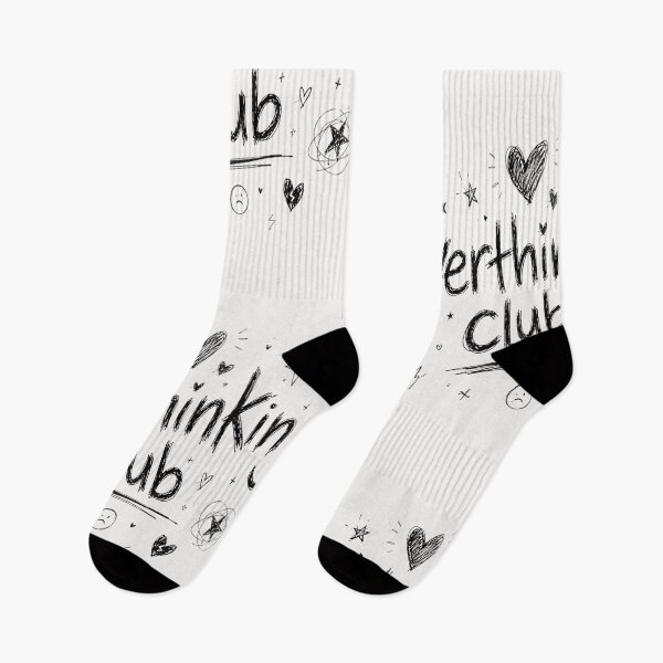 Item preview, Overthinking Club Cute Doodle Typography | Messy Handwritten Aesthetic designed and sold by J&J's Creation.