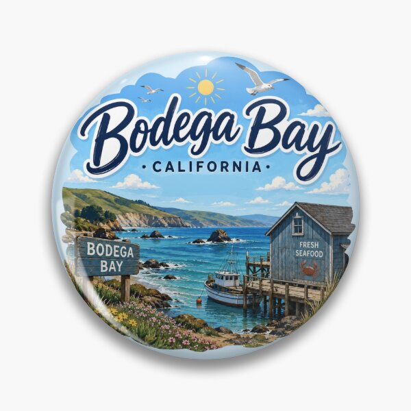 Item preview, Bodega Bay, California Coastal designed and sold by Myra365Art.