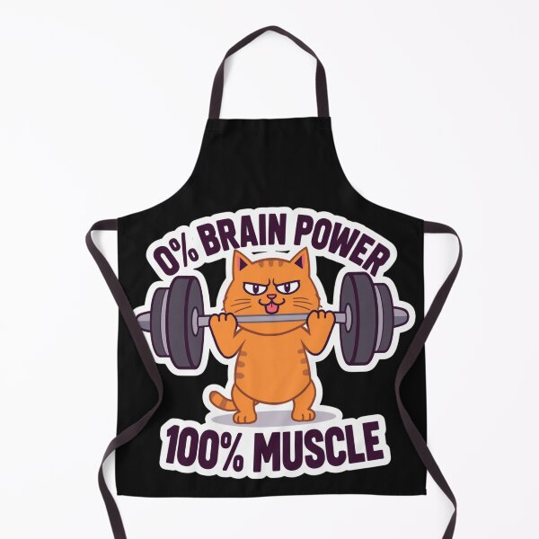 Item preview, Gym Muscle Cat – Funny Buff Kitty Workout Design designed and sold by Sparkofart07.