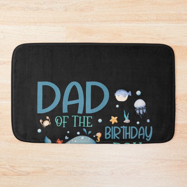 Item preview, Dad of the Birthday Boy Oneder The Sea Bday Ocean Theme designed and sold by CriseldaBruning.