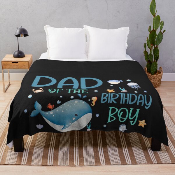 Item preview, Dad of the Birthday Boy Oneder The Sea Bday Ocean Theme designed and sold by CriseldaBruning.