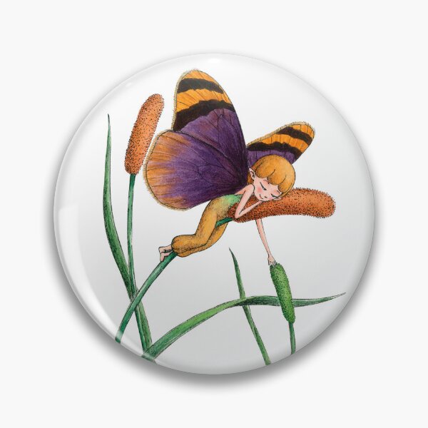 Item preview, January 23rd birthday flower Bulrush Fairy designed and sold by birthflower.