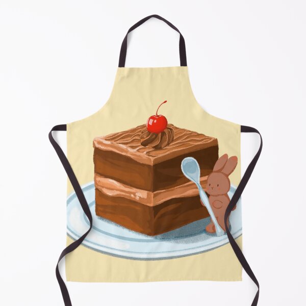 Item preview, Chocolate cake Bunny designed and sold by mellowstudioart.