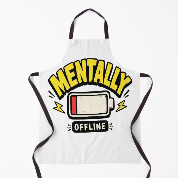 Item preview, Mentally Offline Funny Meme T-Shirt designed and sold by WiKiD Low Battery.