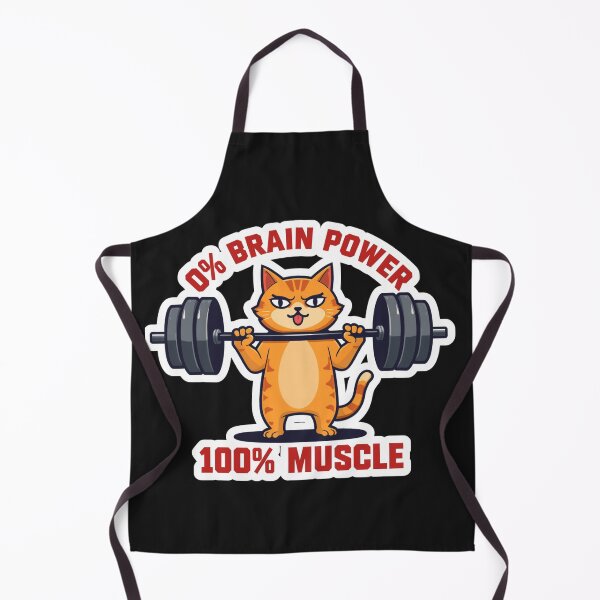 Item preview, Gym Muscle Cat – Funny Buff Kitty Workout Design designed and sold by Sparkofart07.