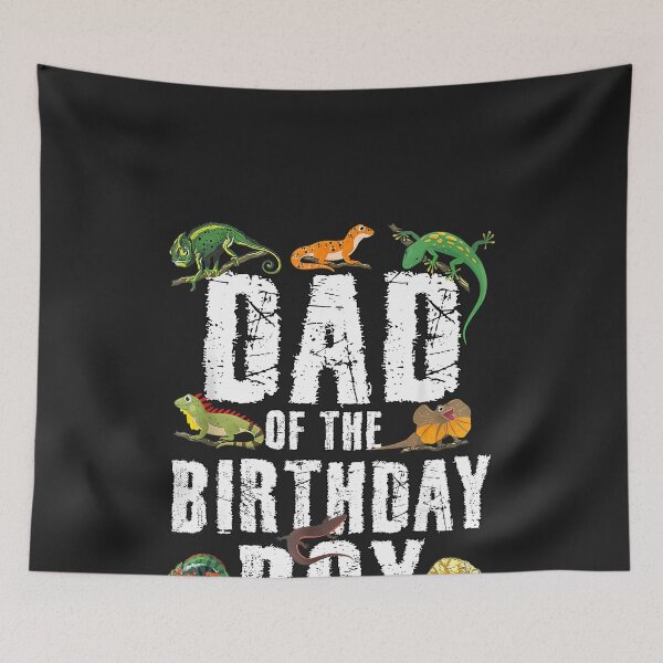 Item preview, Dad of The Birthday Boy Reptiles Lizard Themed Party designed and sold by CriseldaBruning.
