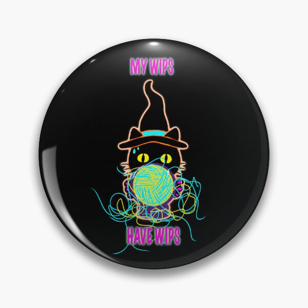 Item preview, WIP Chaos Cat – Knitting & Crochet Humor Design designed and sold by ArtyWares.