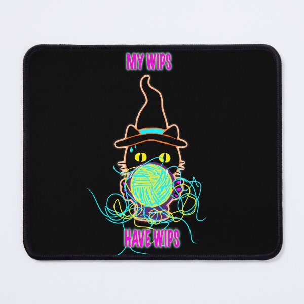 Item preview, WIP Chaos Cat – Knitting & Crochet Humor Design designed and sold by ArtyWares.