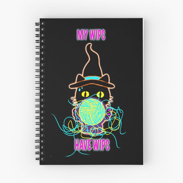 Item preview, WIP Chaos Cat – Knitting & Crochet Humor Design designed and sold by ArtyWares.