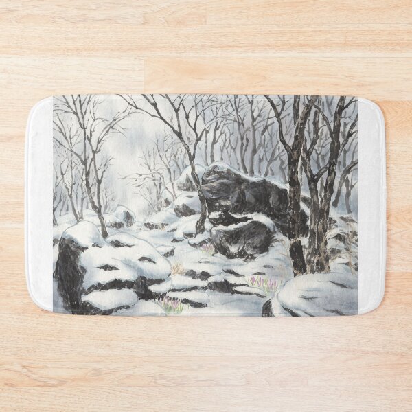 Item preview, January 24th birthday flower Saffron Crocus Landscape designed and sold by birthflower.