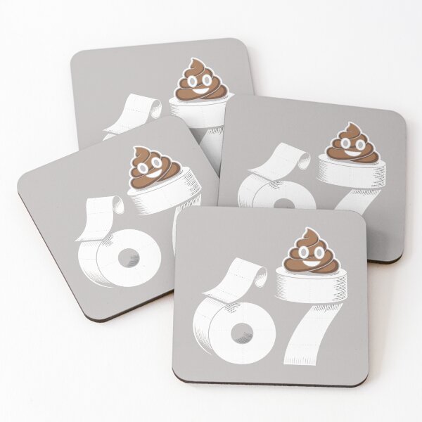 Item preview, 67 Poop Funny Six Seven Gross Toilet Paper Meme Slang Kids Performance designed and sold by mjohnson9.
