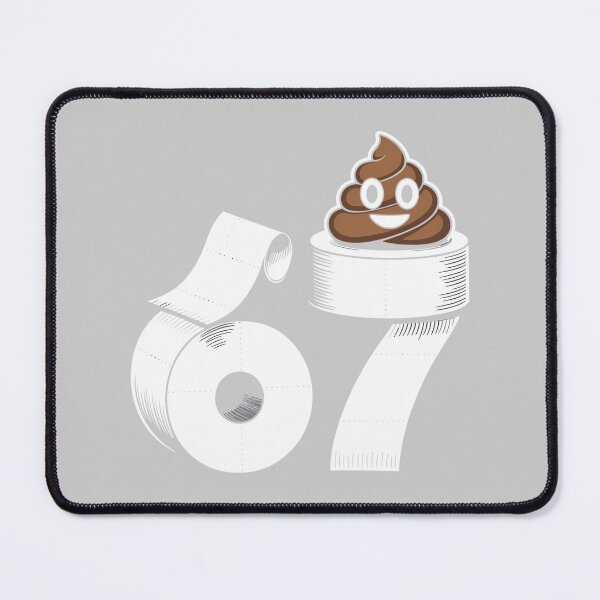 Item preview, 67 Poop Funny Six Seven Gross Toilet Paper Meme Slang Kids Performance designed and sold by mjohnson9.