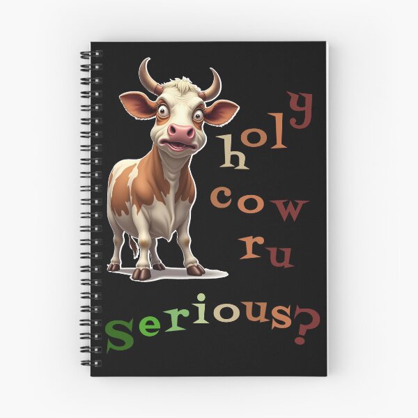 Item preview, Holy Cow R U Serious Text Art designed and sold by Museum Of Non-Existing Art.