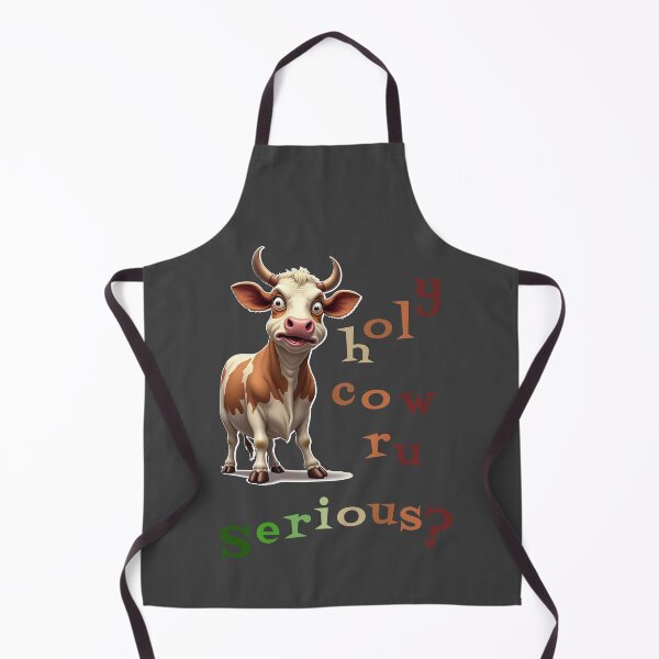 Item preview, Holy Cow R U Serious Text Art designed and sold by Museum Of Non-Existing Art.