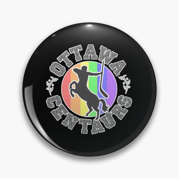 Item preview, Ottawa Centaurs Heated Rivalry Inspired Rainbow Logo designed and sold by Supa666.