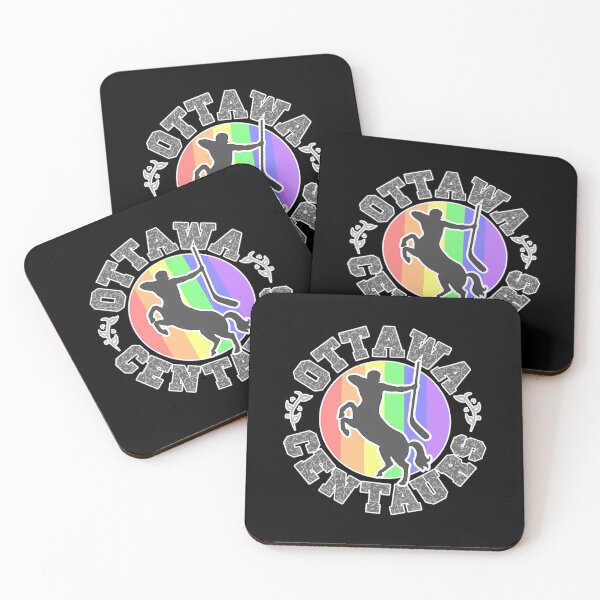 Item preview, Ottawa Centaurs Heated Rivalry Inspired Rainbow Logo designed and sold by Supa666.