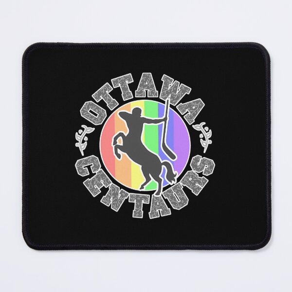 Item preview, Ottawa Centaurs Heated Rivalry Inspired Rainbow Logo designed and sold by Supa666.