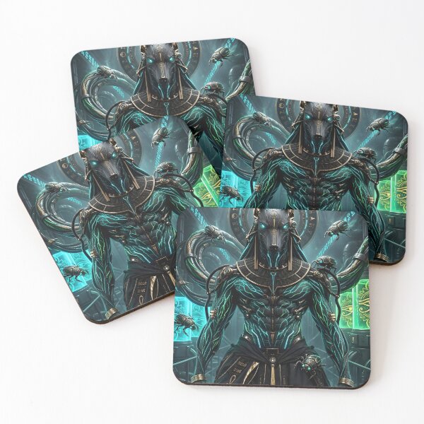 Item preview, Biopunk Anubis - Cybernetic Egyptian Jackal Warrior designed and sold by KnzSHOPPING.