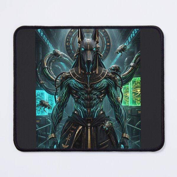 Item preview, Biopunk Anubis - Cybernetic Egyptian Jackal Warrior designed and sold by KnzSHOPPING.