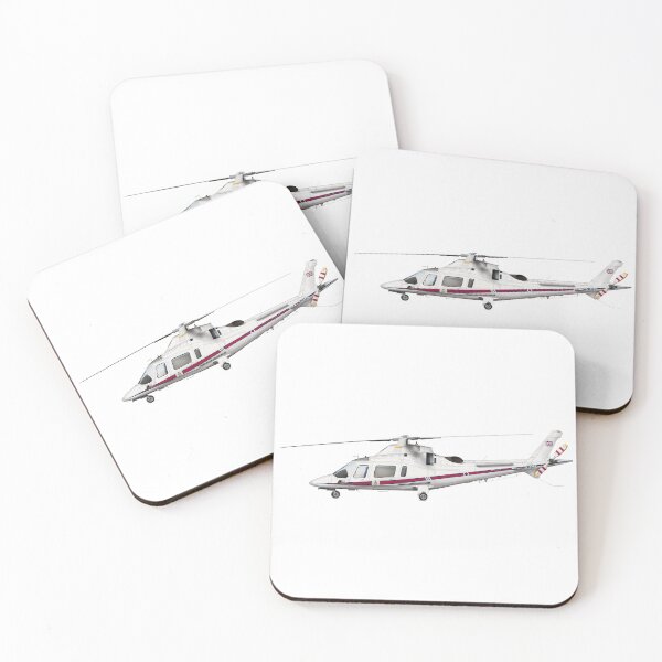 Item preview, AGUSTA A109E POWER ZR322 ROYAL AIR FORCE designed and sold by Grubby Fingers Aircraft Illustration.