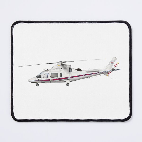 Item preview, AGUSTA A109E POWER ZR322 ROYAL AIR FORCE designed and sold by Grubby Fingers Aircraft Illustration.
