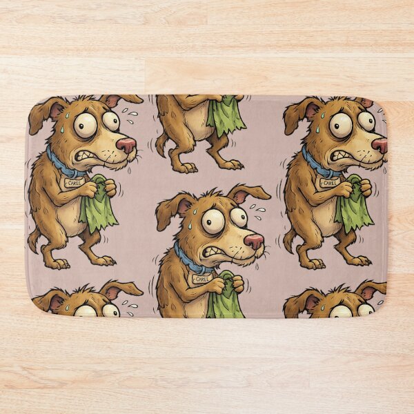 Item preview, Funny Scared Cartoon Dog PNG | Nervous Puppy Transparent Background Illustration designed and sold by arifali786.