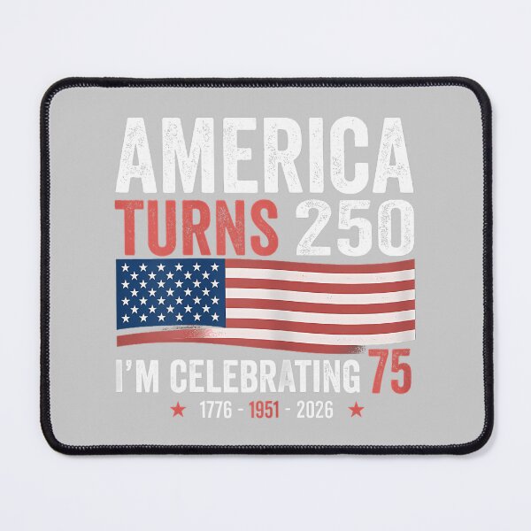 Item preview, 75th Birthday 250th Anniversary USA Patriotic 4th of July designed and sold by mjohnson9.