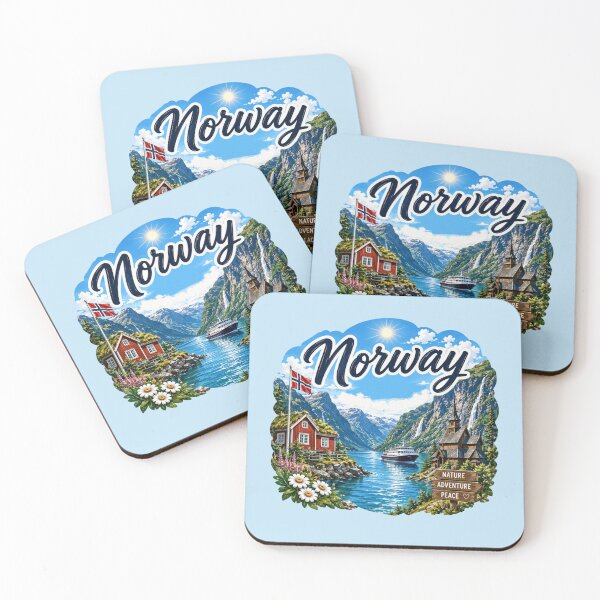 Item preview, Norway - Fjord Adventure designed and sold by Myra365Art.