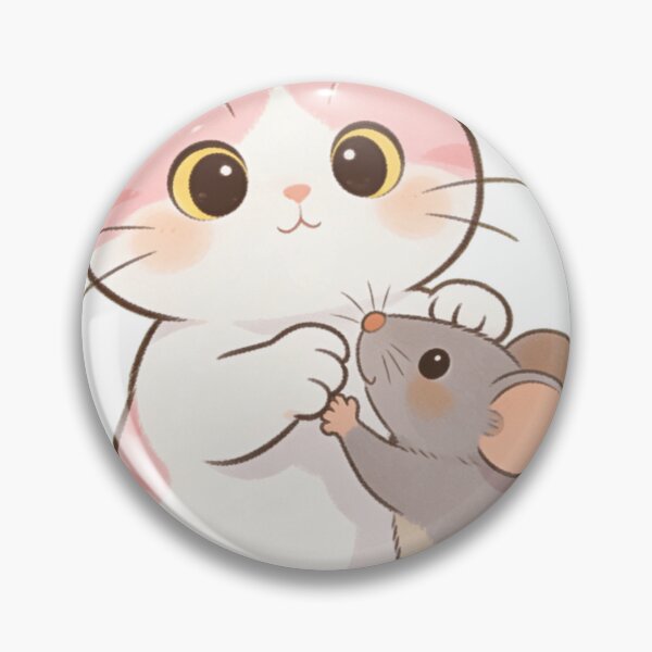 Item preview, Cat & Mouse Friendship designed and sold by HappyDesigins.