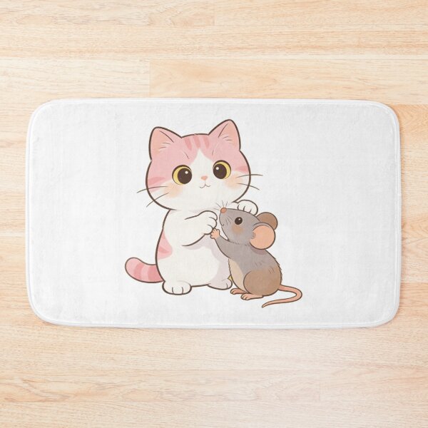 Item preview, Cat & Mouse Friendship designed and sold by HappyDesigins.